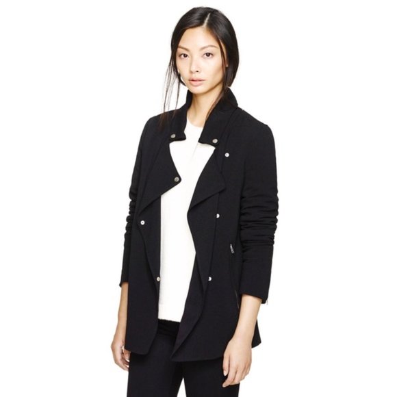 Aritzia Wilfred Mayat Jacket Coat Burgundy - Picture 1 of 7